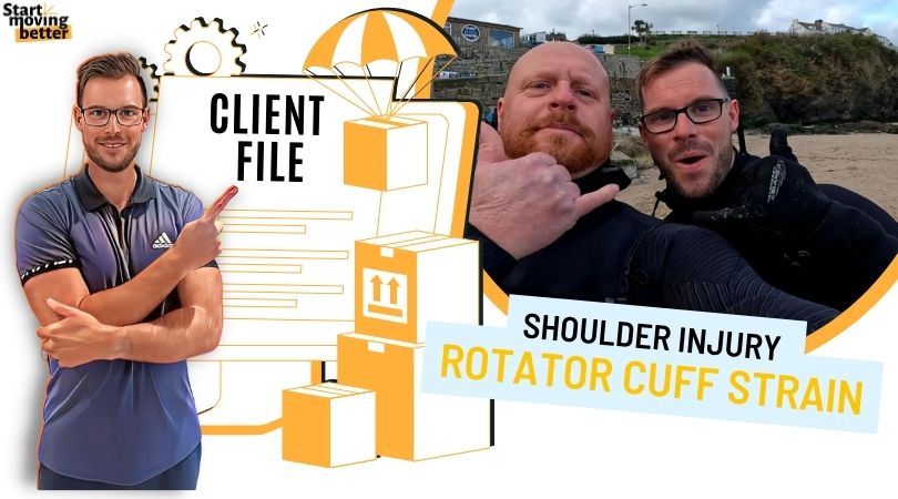 Rotator Cuff Strain Client File By Neale Bergman massage therapist in Newquay